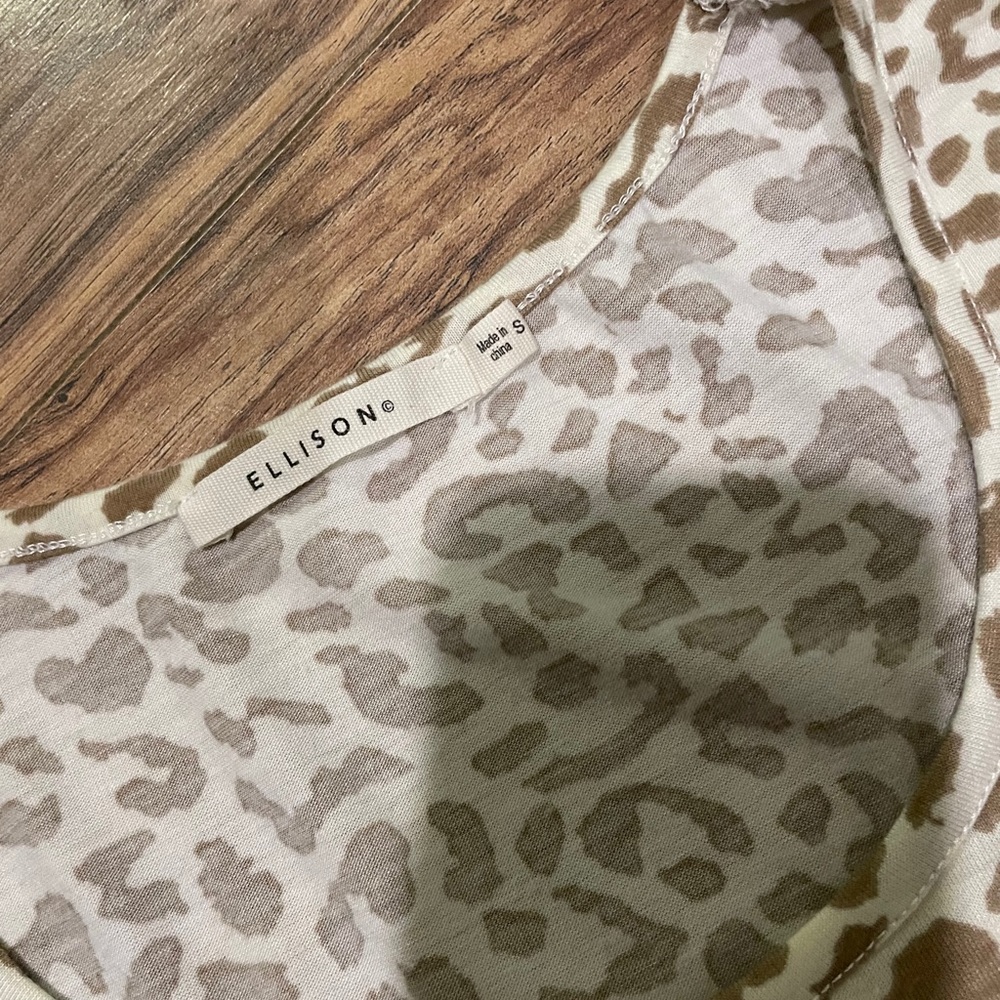 Leopard print shirt